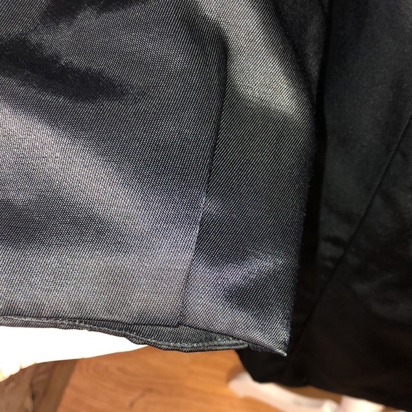 WANKO Cotton Blend Chic Unique Shawl Collar Long Sleeve Dress Coat Size 34 - Picture 6 of 15